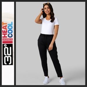 NWOT 32 Degrees Women's Black Ultra Comfort Everyday Pants